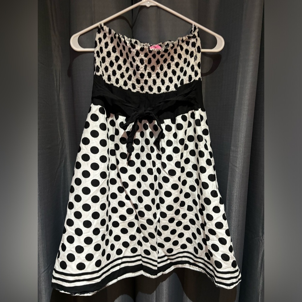 Polka Dot Halter Dress